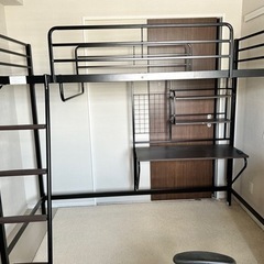 値下げ】□ニトリ・ロフトベッド□