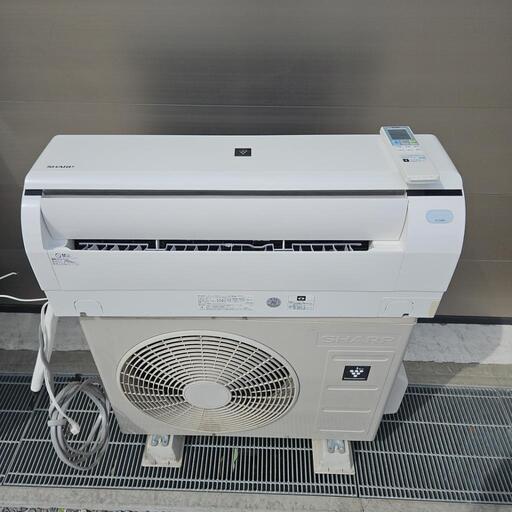 SHARP G-Hシリーズ 冷暖房ルームエアコン AY-G28H-W 8畳-12畳 2.8kW プラズマクラスター25000 2018年製 ポンプダウン済み