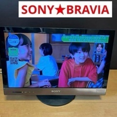 八1187【SONY★BRAVIA】液晶テレビ　22型　KDL-...