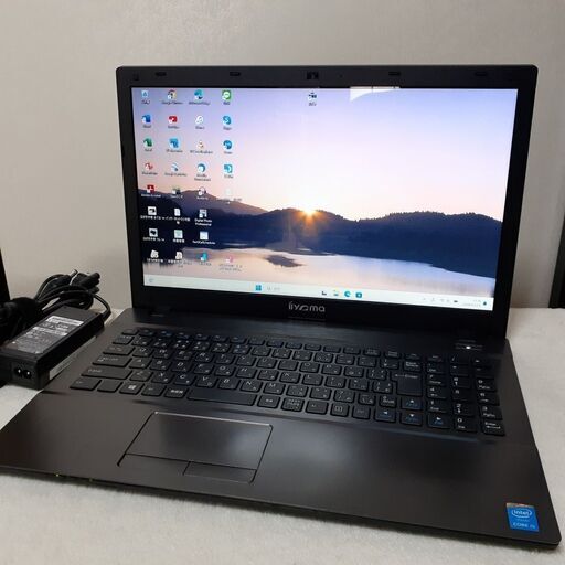 【お取引中です】iiyama　ハイブリッドドライブ（SSD＋HDD）　15インチ　i5　8GB　カメラ　Office2021　Wi-Fi　マルチ　テンキー　Windows11　23H2　③