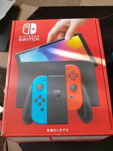 Nintendo Switch（有機ELモデル）+ソフト2本（スーパーマリオRPG、スマブラ）、おまけ付き
