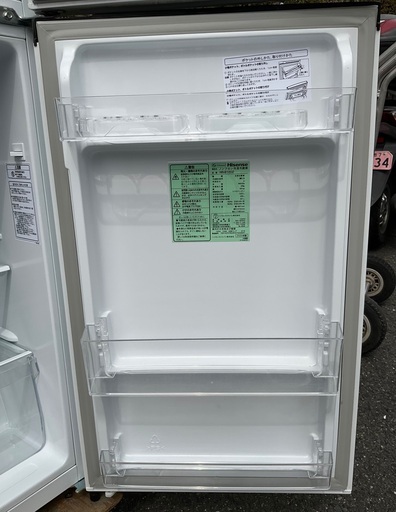 RKGRE-308】特価！ハイセンス/Hisense/120L 2ドア冷凍冷蔵庫/HR-B1202  