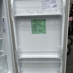 【RKGRE-308】特価！ハイセンス/Hisense/120L 2ドア冷凍冷蔵庫/HR-B1202/中古品/2020年製/当社より近隣無料配達！