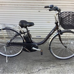 357 パナソニック最新機種電動アシスト自転車vivi26インチブラウン 