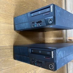 パソコンthinkcentre2台