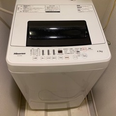 【3/19,20,23,24,25限定】ハイセンス 洗濯機