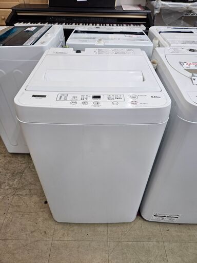 リサイクルショップどりーむ荒田店 No10677　新生活応援！　ヤマダ電機　洗濯機　2021年製　容量5.0㎏　1人暮らしに最適なサイズです♪