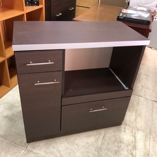 家具 オフィス用家具  食器棚ロータイプ（中）
