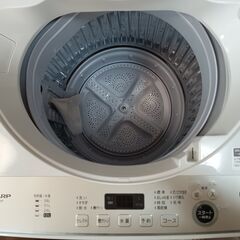 SHARP 洗濯機 6㎏ ES-GE6F‐T 2022年製 □買取GO‼