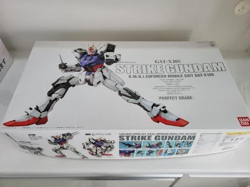 【未組立】ガンプラ PG 1/60 ストライクガンダム 機動戦士ガンダムSEED　リサイクルショップ宮崎屋住吉店24.3.19k
