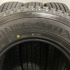 DUNLOP WINTER MAXX SV01 185/80R14 97/95N LT 14インチ スタッドレス 4本 19年製 バリ溝 小型トラック ボンゴ バネット　(TC080) クレジットカード QRコード決済可能