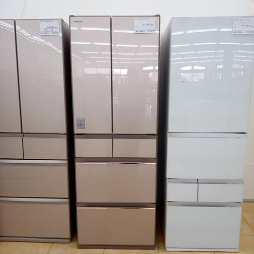 ★ジモティ割あり★ HITACHI 冷蔵庫 520L １８年製 ／クリーニング済み OJ3875