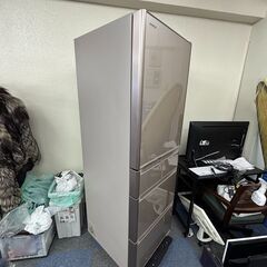 稼動品】HITACHI 日立 R-S4200F ノンフロン冷凍冷蔵庫 ビッグ&スリム 