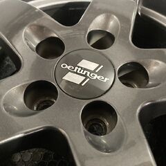 Oettinger エッティンガー 社外ホイール 15インチ 4本 6.5J5HPCD100+38 