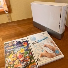 Wii本体・付属品・マリオパーティ9・Wii Sports