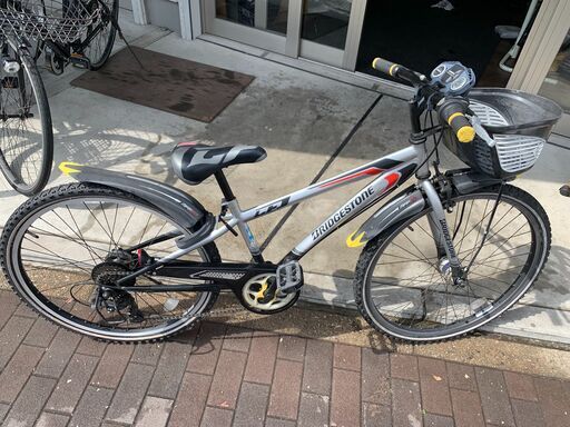 整備済み中古自転車　ブリヂストン　子供用自転車　２６インチ　１２８cm～　美品　オートライト