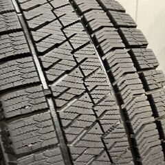 タイヤ走行短め【BS VRX2 215/55R17】スタッドレス【SPORT TECHNIC 17