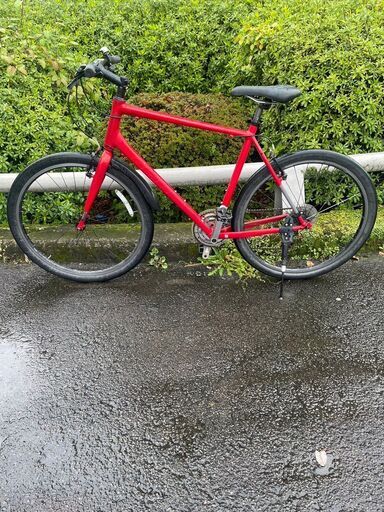 リサイクルショップどりーむ鹿大前店　No1320 自転車　クロスバイク　GIANT　グラビエ　サテンレッドカラー　２７．５インチ　ギア切替3×8段変速　大人気メーカー　Lサイズ