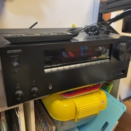 [メルカリ合計46000円]ONKYO DolbyAtmos AVアンプ+3スピーカーセット