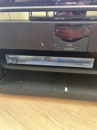 液晶テレビ レコーダー 音響付きテレビボード 東芝 REGZA サンワ