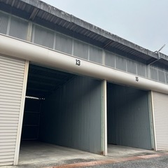 ②シャッター付き貸ガレージ❗️空き出ました🆕