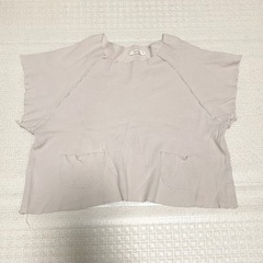 韓国子供服 海外子供服 anggo 半袖 ワッフル Tシャツ XL 