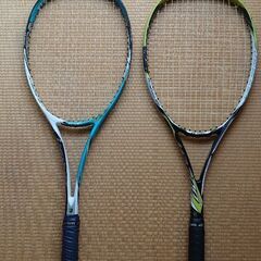 軟式テニスラケット　2本
