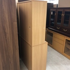 無印良品（ムジルシリョウヒン）レンジボード ガラス扉付き 