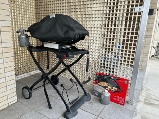 【Weber】BBQガスグリル(ガス\u0026鉄板付き)
