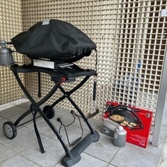 【Weber】BBQガスグリル(ガス&鉄板付き)
