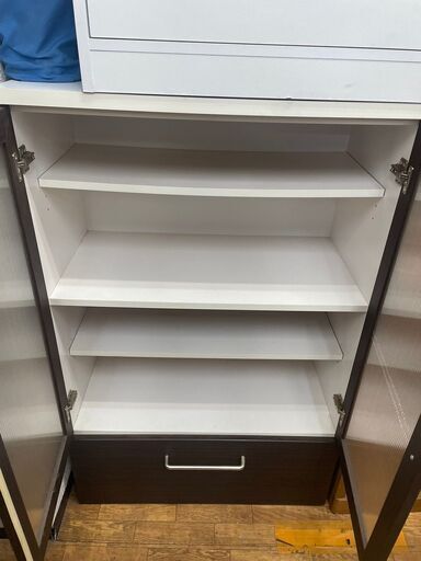 お早めに!! リサイクルショップどりーむ鹿大前店 No8642 食器棚