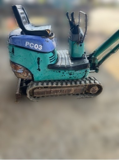 PC03 ミニユンボ　コマツ　重機　建設