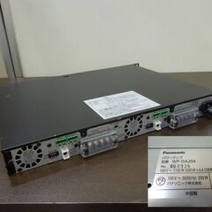 Panasonic RAMSA デジタルパワーアンプ WP-DA204 通電確認済