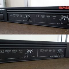 ミャー （プロフ必ず必読) Panasonicパワーアンプ WP-D204 PANASONIC ( パナソニック ) WP-DA204 デジタルパワーアンプ