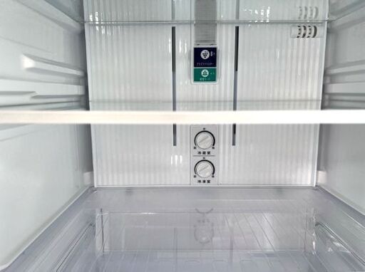 2ドア冷蔵庫 271L 2018年製 シャープ SJ-PD27D-W ホワイト 右開き