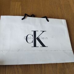 ◯Calvin Kleinショップバッグ紙袋