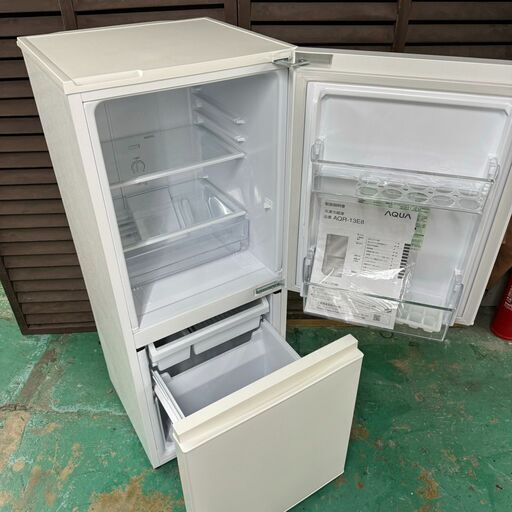 A4998☆自社配送可能☆アクア 2022年製 冷凍冷蔵庫 ２ドア 126L １人暮らし 新生活応援‼ A4998☆自社配送可能☆アクア 2022年製 冷凍冷蔵庫 2ドア 126L