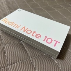 新品未使用未開封　Redmi Note 10T  SIMフリ