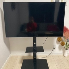 50インチ　アメリカテレビ　テレビスタンド