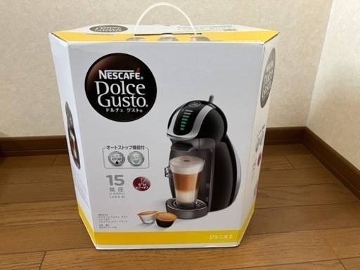 【値下げ】【新品未開封】ネスカフェ　ドルチェグスト　ジェニオ２　プレミアム　ピアノブラック