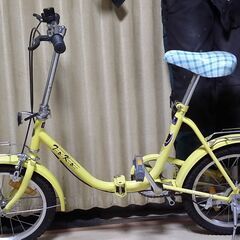 お子ちゃま用　折り畳み自転車 　札幌市