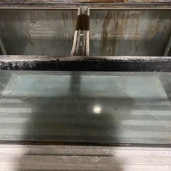 水槽　ガラス90センチ2台
