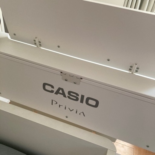 電子ピアノ★カシオPrivia★PX-860WE: ホワイトウッド調★ピアノ椅子付き
