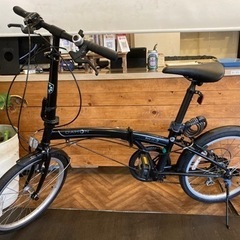【DAHON Suv D6 チェーン新品！】アルミフレーム　6段変速　20インチ折りたたみ自転車　　マットブラック