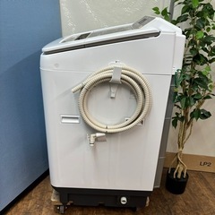 I553 🌈 大容量洗濯機！ Panasonic （10.0㎏） ⭐ 動作確認済 ⭐ クリーニング済