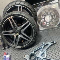 シグナス　足回り　カスタム