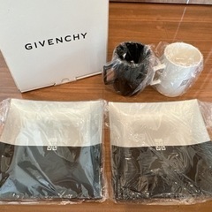【未使用】GIVENCHY・マグカップ&プレート皿・ペアセット