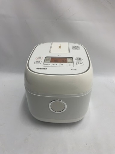 新生活応援 東芝 IHジャー炊飯器 RC-5XN 0.54L 3合炊き 2021年製