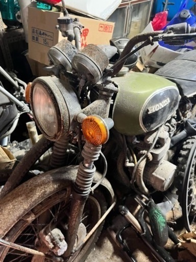 CB550  レストアベース 書あり  決まりました。