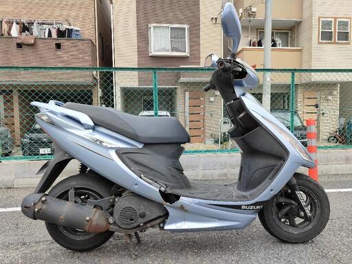 スズキ GSR125 キャブ車 外装ボロい